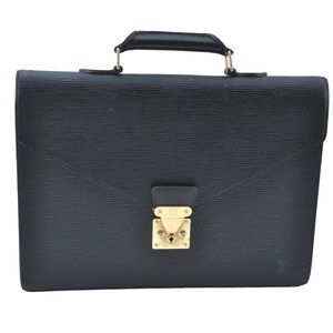 Louis Vuitton Taiga Robusto Black Briefcase Laptop Bag